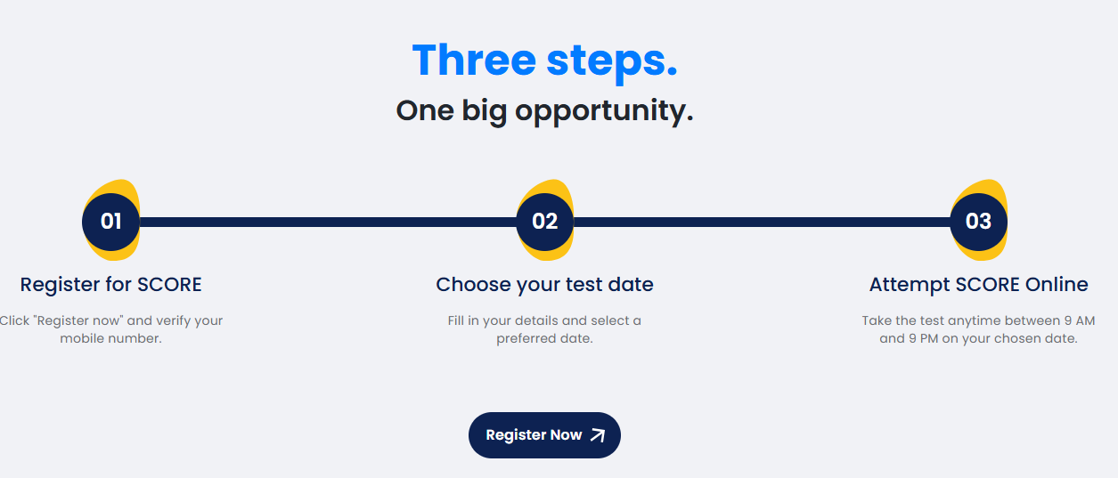 score 2026 registration