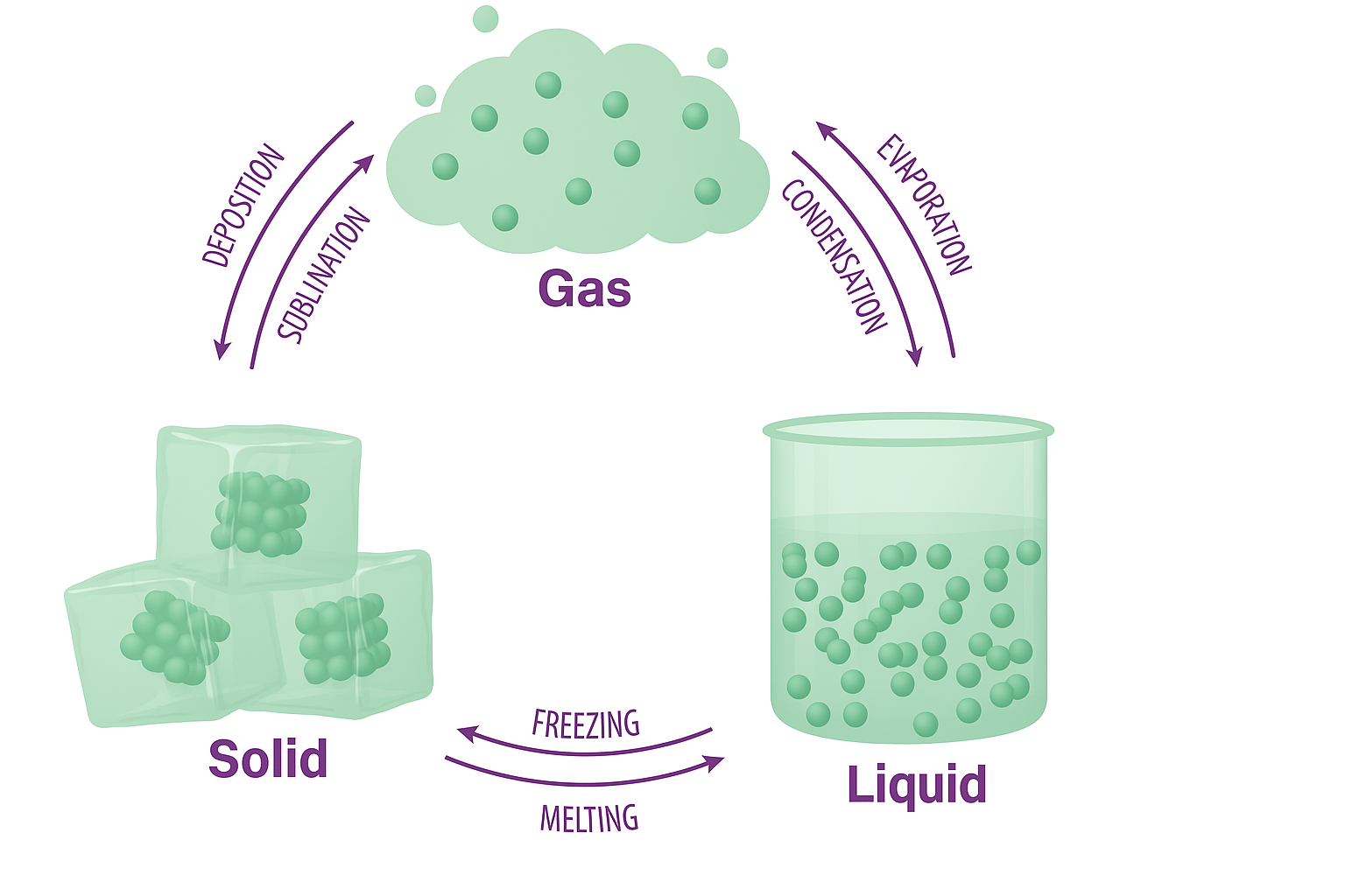 Three States of Matter
